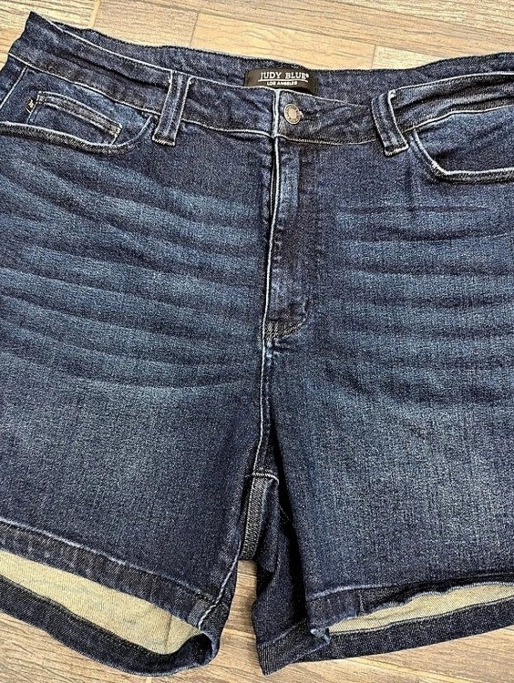 Judy Blue Cargo Denim Shorts Blue 3XL